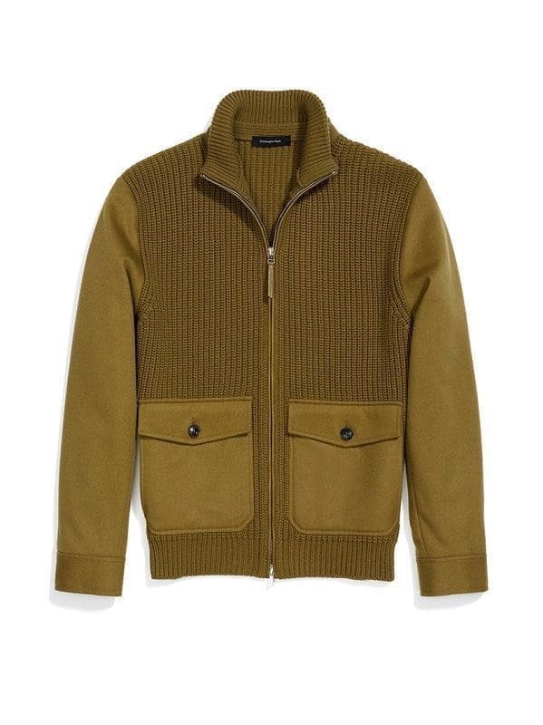 Men’s Luxury High-Neck Sweater