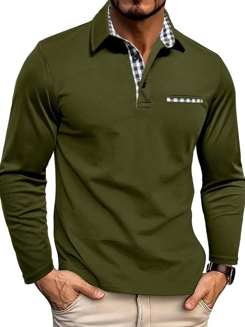 Men’s Long Sleeve Polo-Shirts